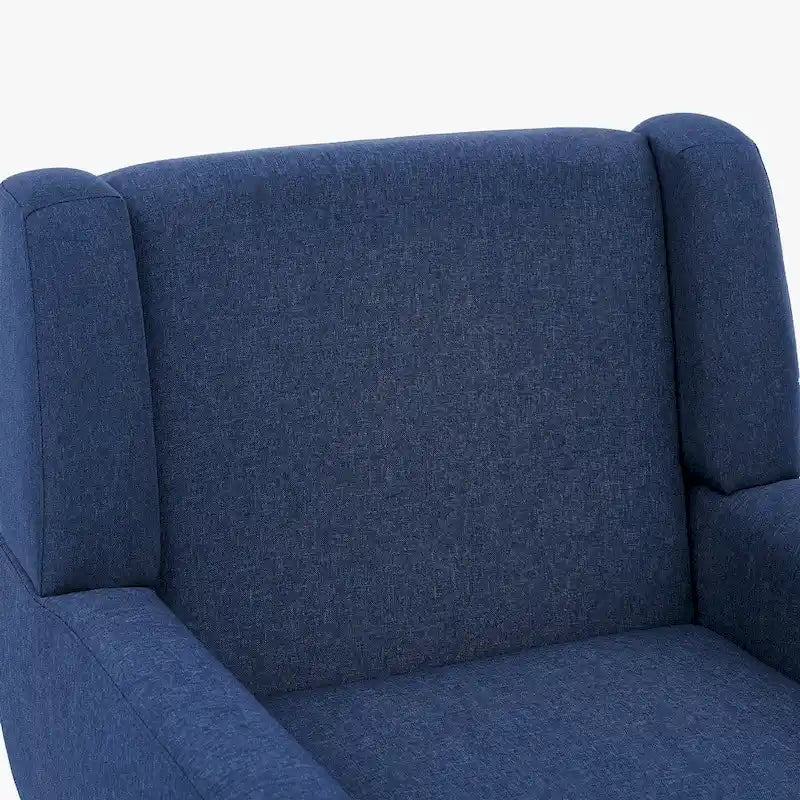 Upholstered Armchair with Wide Back Accent Chair