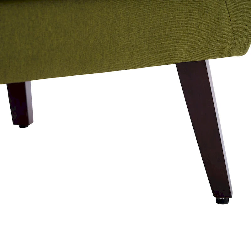 Upholstered Armchair with Wide Back Accent Chair