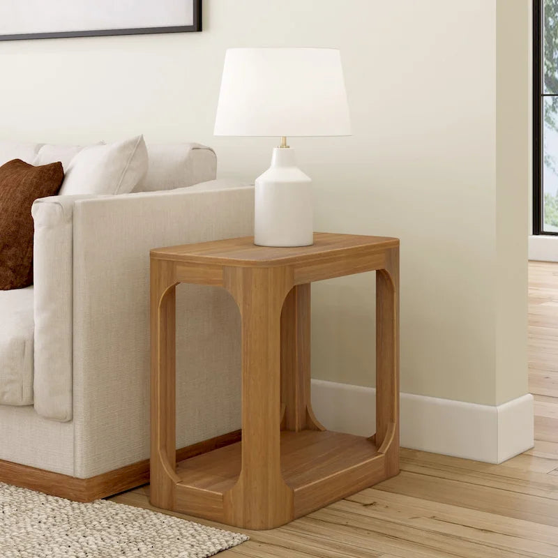 Plank and Beam Forma Rectangular Side Table - 25