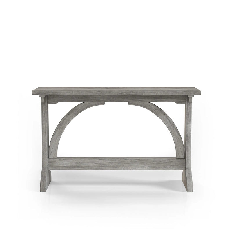 Rustic Oak Finish 47-inch Sofa Table