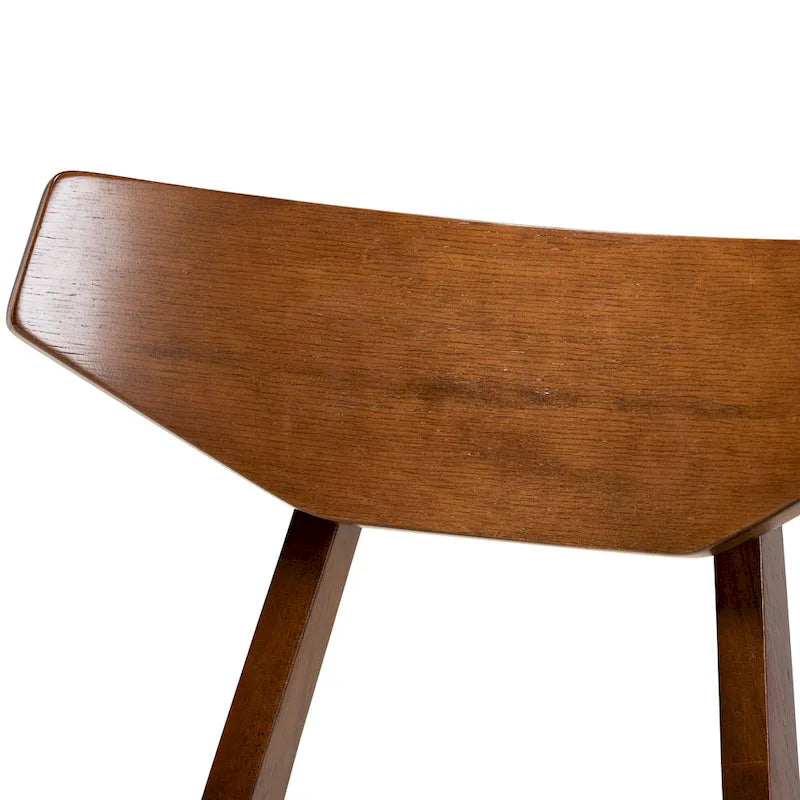 Mid-Century Modern Transitional 4-Piece Dining Chair Set