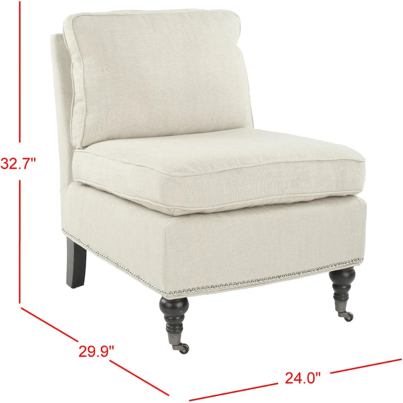 Clubfauteuil zonder armleuningen - 24Wx30Dx33H
