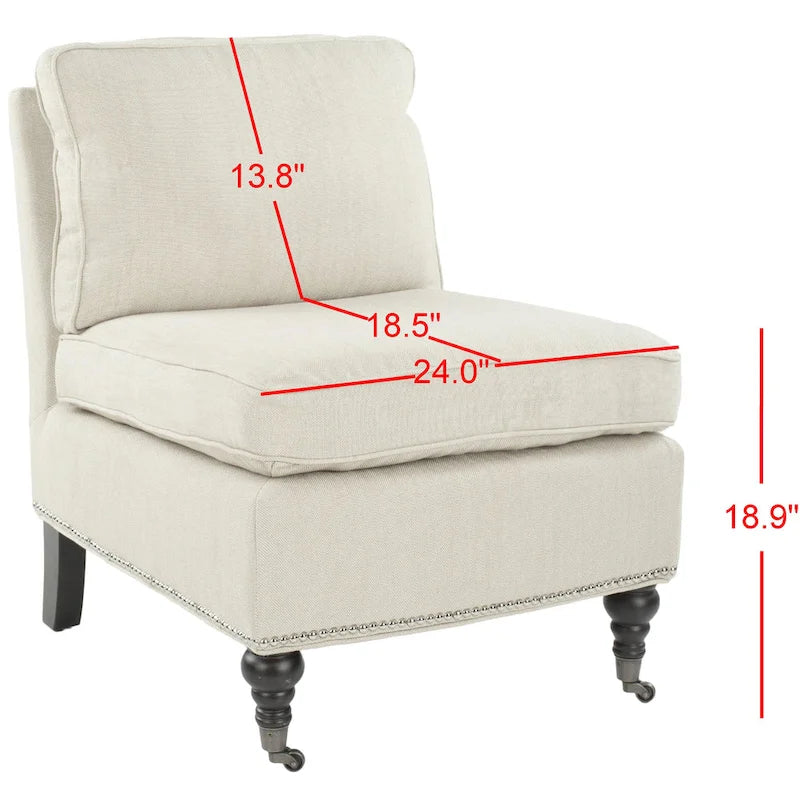 Clubfauteuil zonder armleuningen - 24Wx30Dx33H