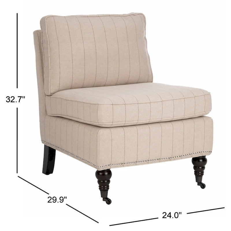Clubfauteuil zonder armleuningen - 24Wx30Dx33H
