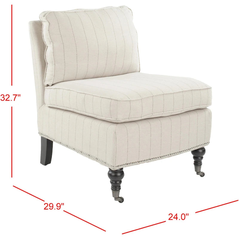 Clubfauteuil zonder armleuningen - 24Wx30Dx33H