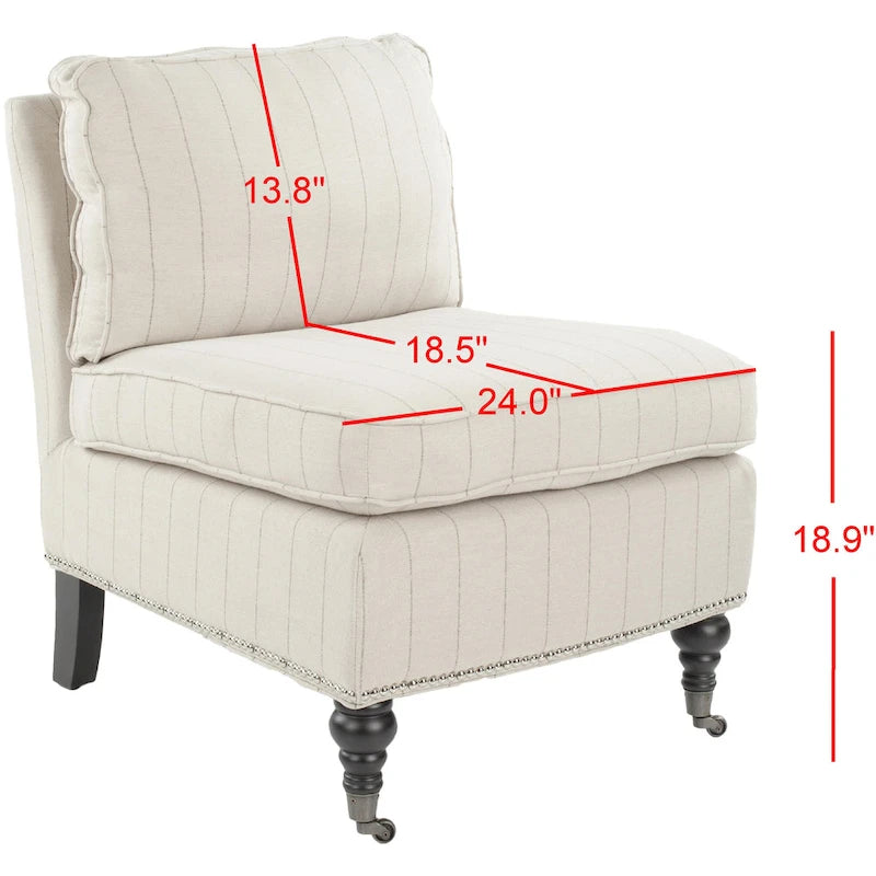Clubfauteuil zonder armleuningen - 24Wx30Dx33H