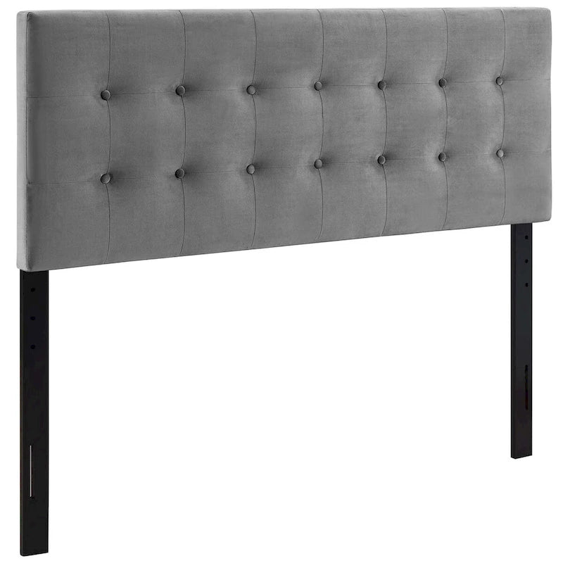 Copper Grove Windsheim King-size Tufted Velvet Headboard