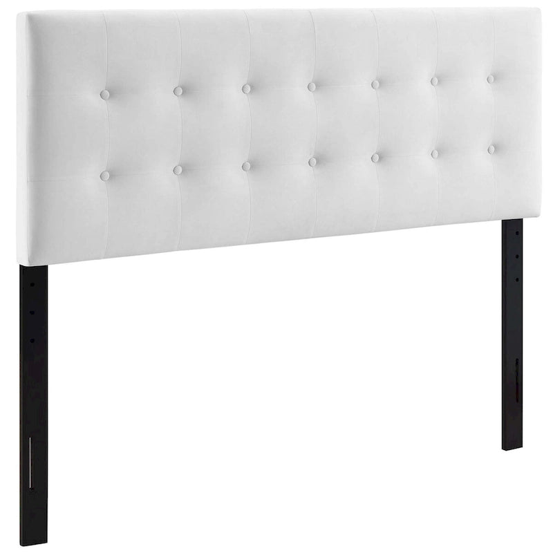Gestoffeerd fluwelen hoofdbord voor kingsize bed