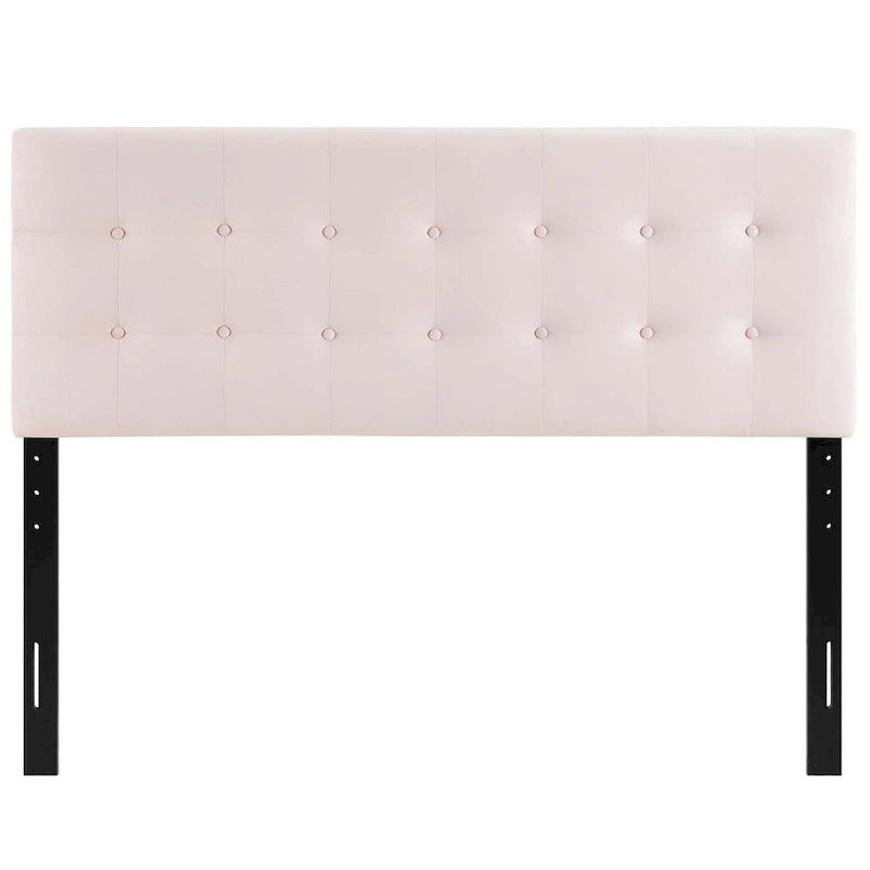Gestoffeerd fluwelen hoofdbord voor kingsize bed