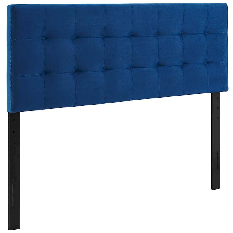 Gestoffeerd fluwelen hoofdbord voor kingsize bed