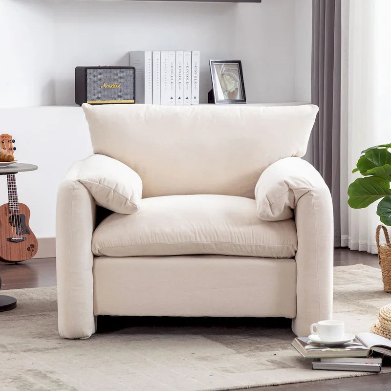 Oversized Armchair Accent Chair Single Sofa