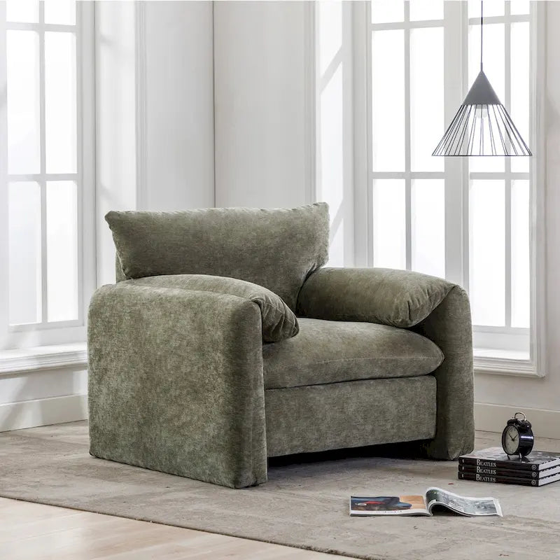 Oversized Armchair Accent Chair Single Sofa