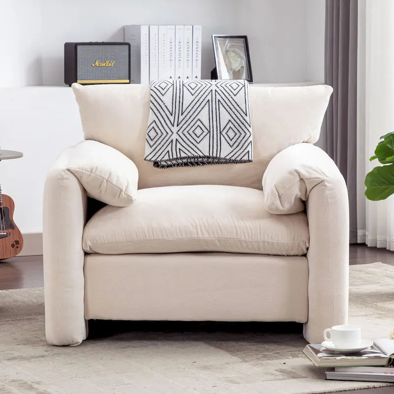 Oversized Armchair Accent Chair Single Sofa