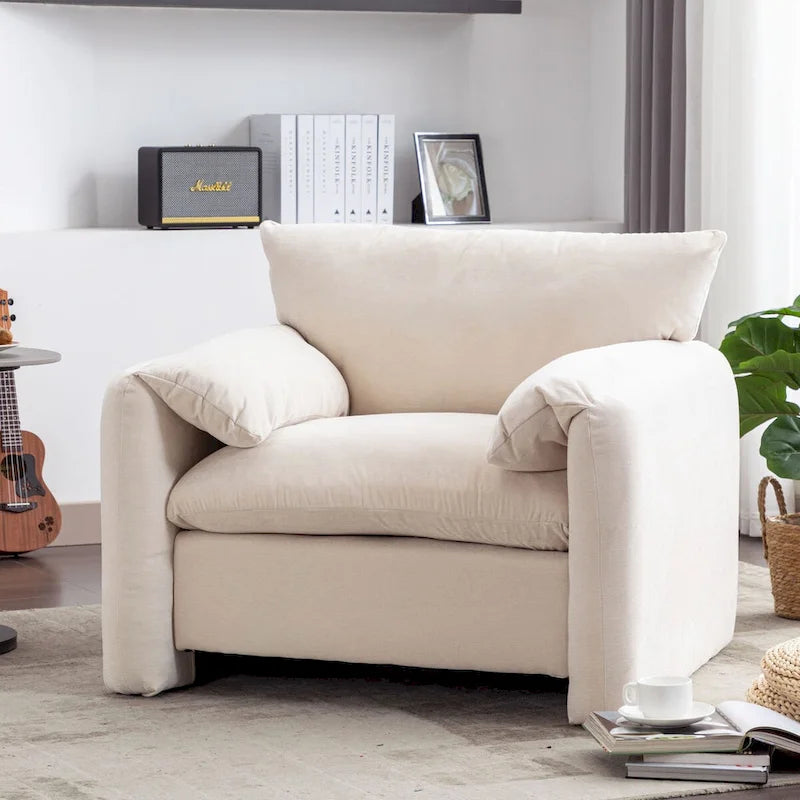 Oversized Armchair Accent Chair Single Sofa