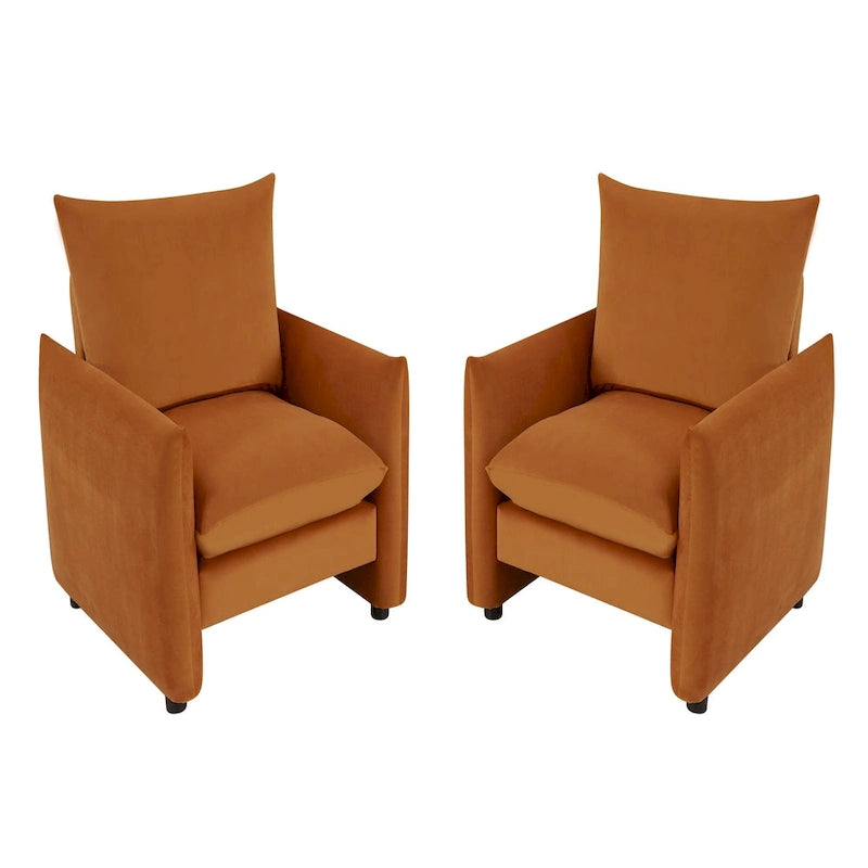 33inW Modern Armchair Accent Chair Sofa Lounge Chair(Set of 2)